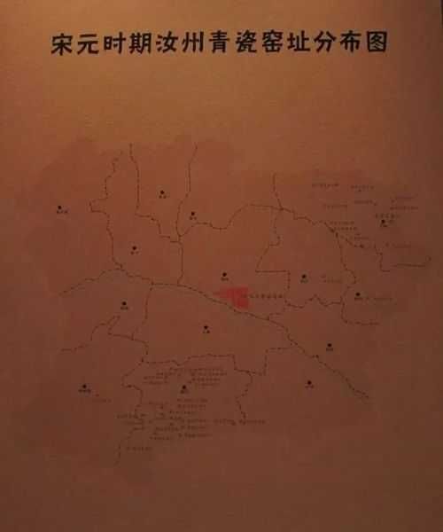 汝州古遗址分布图图片